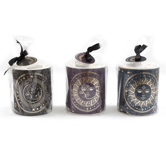 SUN AND MOON WAX MELT BURNER GIFT SET
