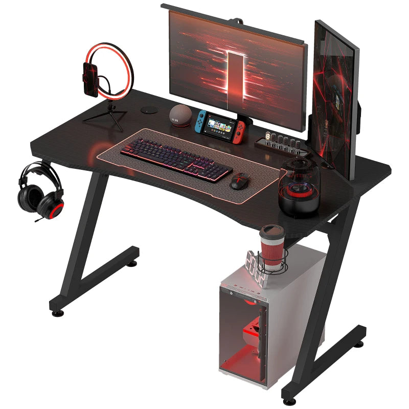 HOMCOM Gaming Desk 120 x 65 cm
