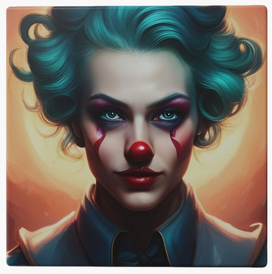Clown Makeup Canvas