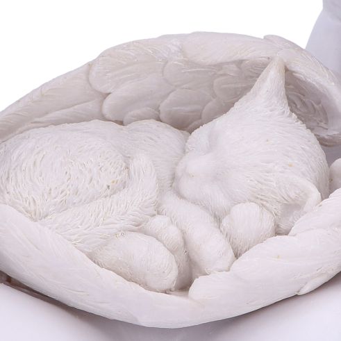 Forever Feline Angelic Cat Figurine