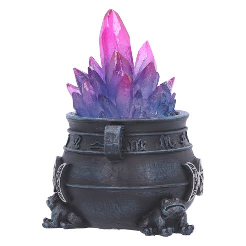 Quartz Cauldron with Light-Up Crystal