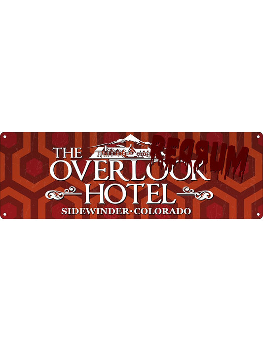 The Overlook Hotel Slim Tin Sign