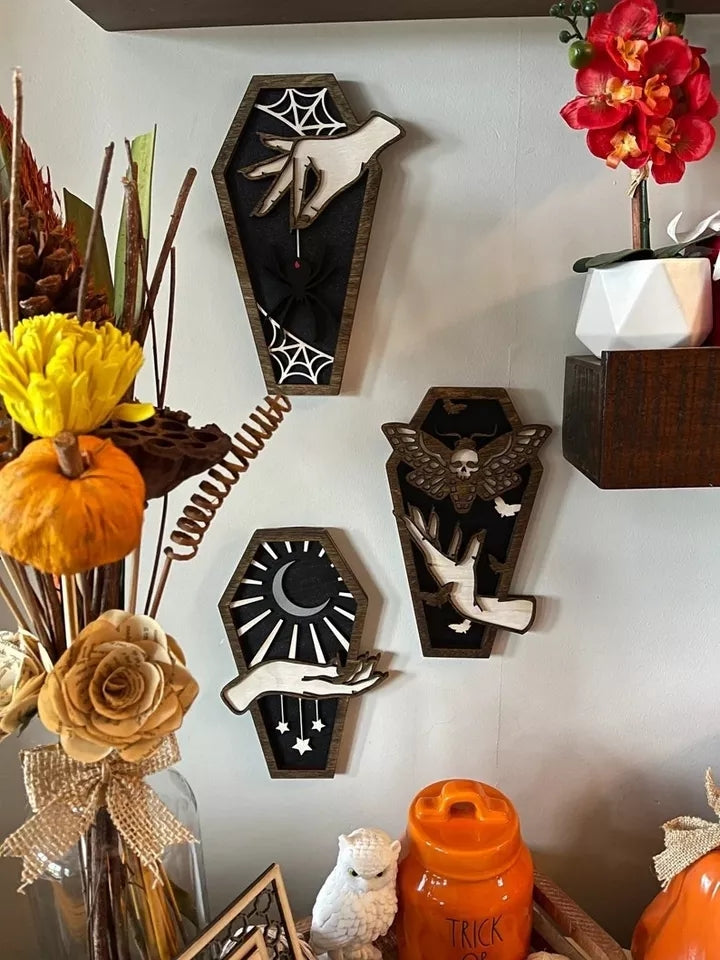 Witch Hand Wooden Decor