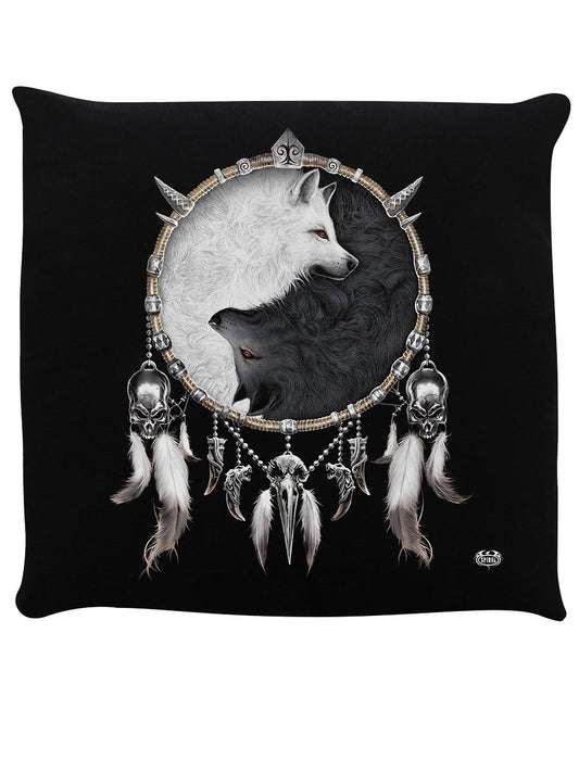 Wolf Chi I Black Cushion