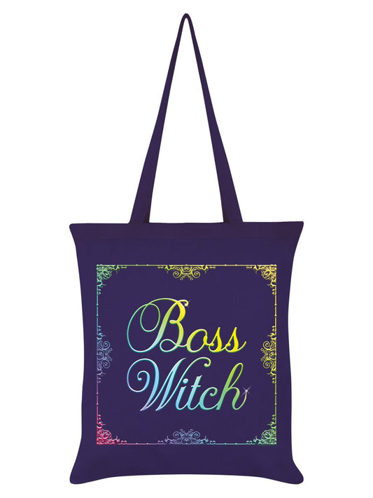 Boss Witch Purple Tote Bag