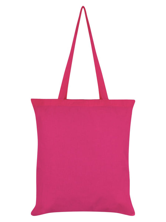Hexxie Violet Totally Winging It Pink Tote Bag