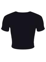 Witch I'm Fabulous Black Crop Top