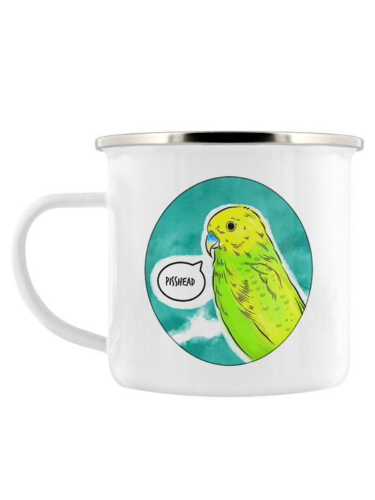 Cute But Abusive - Pisshead Enamel Mug