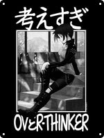 Tokyo Spirit Over-thinker Mini Tin Sign