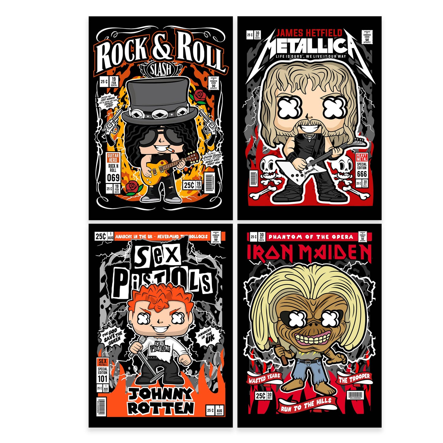Pop Rock Legends Fan Pack