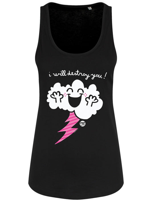 Pop Factory I Will Destroy You Black Floaty Tank