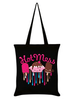 Pop Factory Hot Mess Black Tote Bag