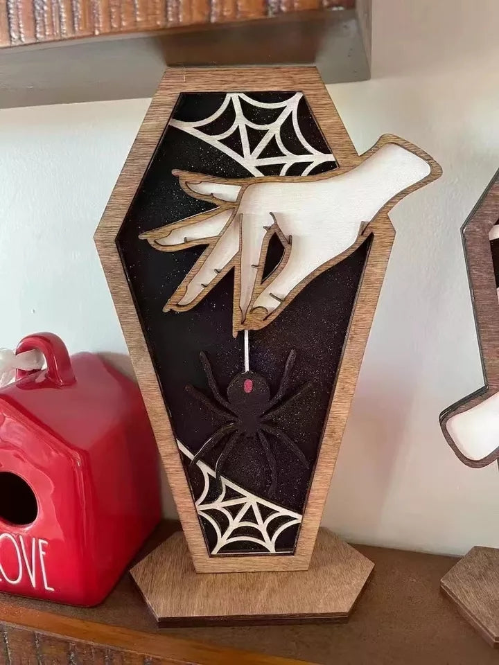 Witch Hand Wooden Decor
