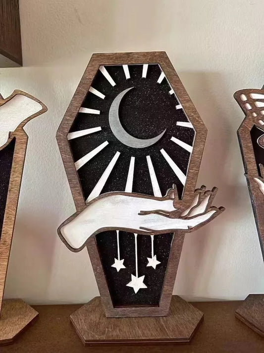 Witch Hand Wooden Decor