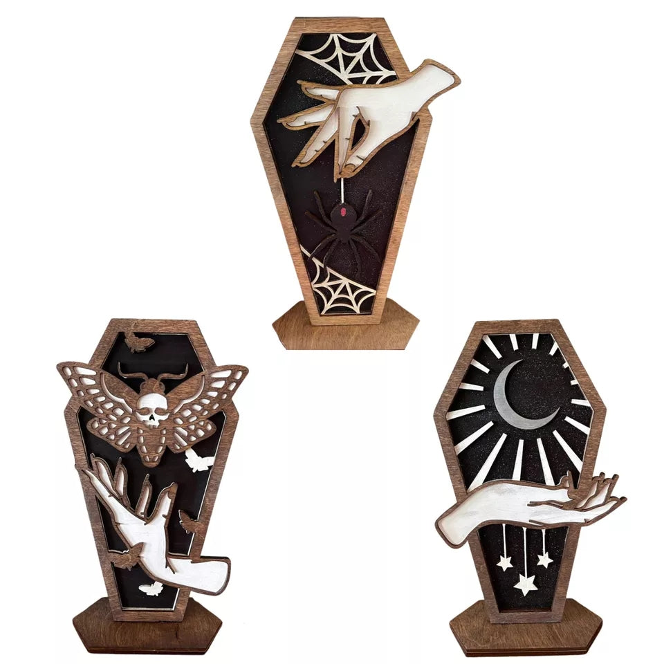 Witch Hand Wooden Decor