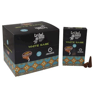 Tribal Soul Backflow Incense - White Sage