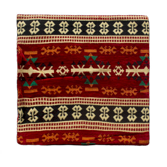 Kilim Cushion Cover - Red
