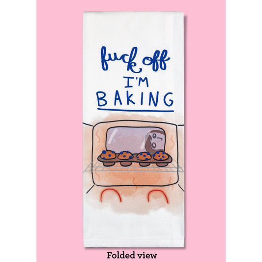 Fuck Off, I'm Baking Dishtowel