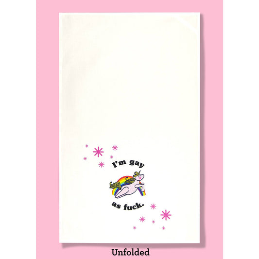 I'm Gay as Fuck Dishtowel
