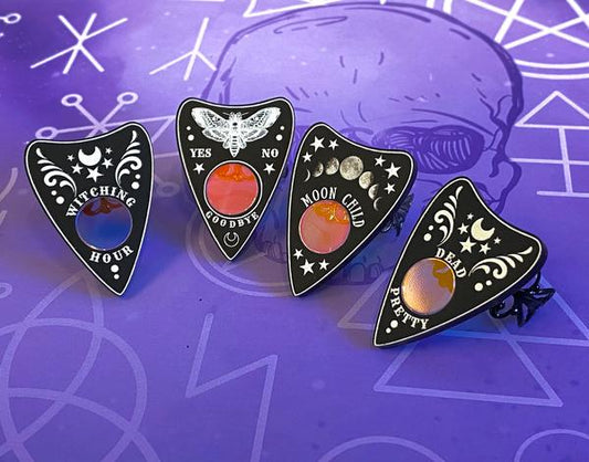 Ornate Planchette Rings - 4 Designs
