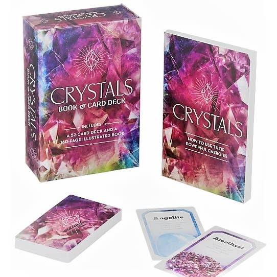 Crystals Oracle Book & Card Deck