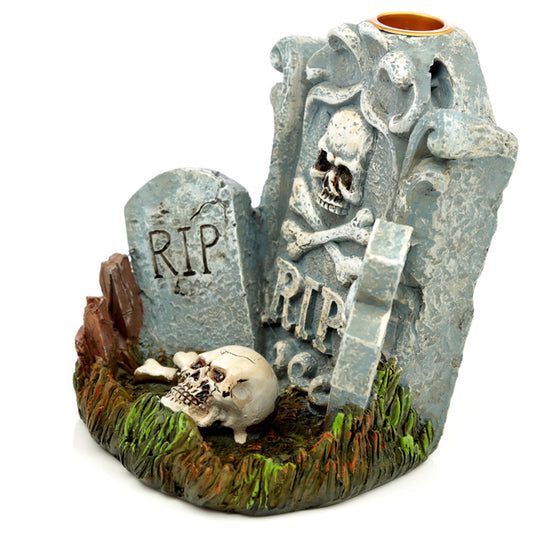 Backflow Incense Burner - RIP Tombstone