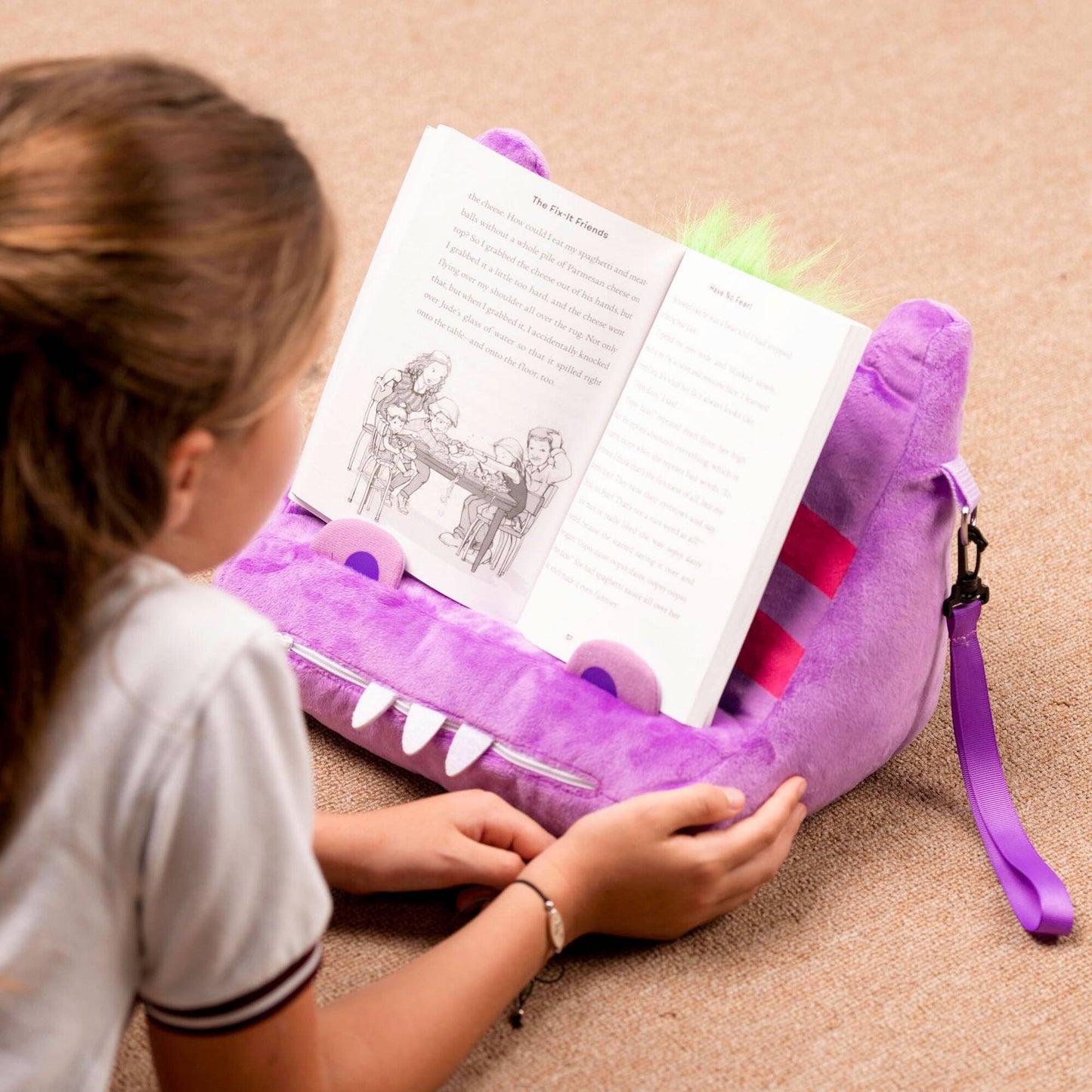 BOOKMONSTER DELUXE EARS PURPLE ("SPEGGY")