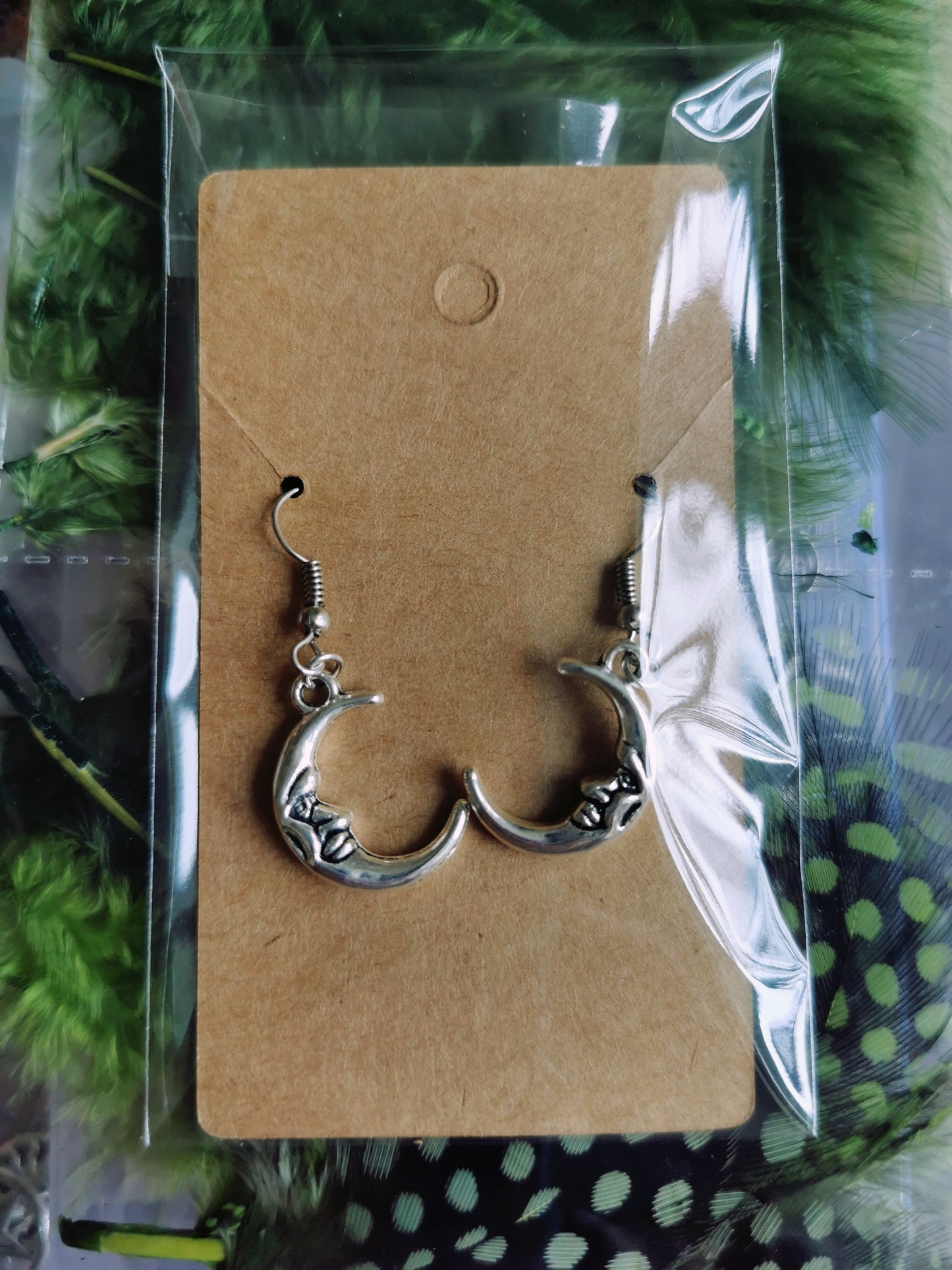 Moon Drop Earrings