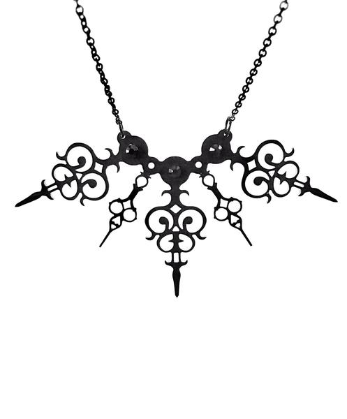 Clock Hands Necklace