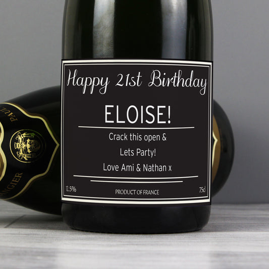 Personalised Classic Champagne