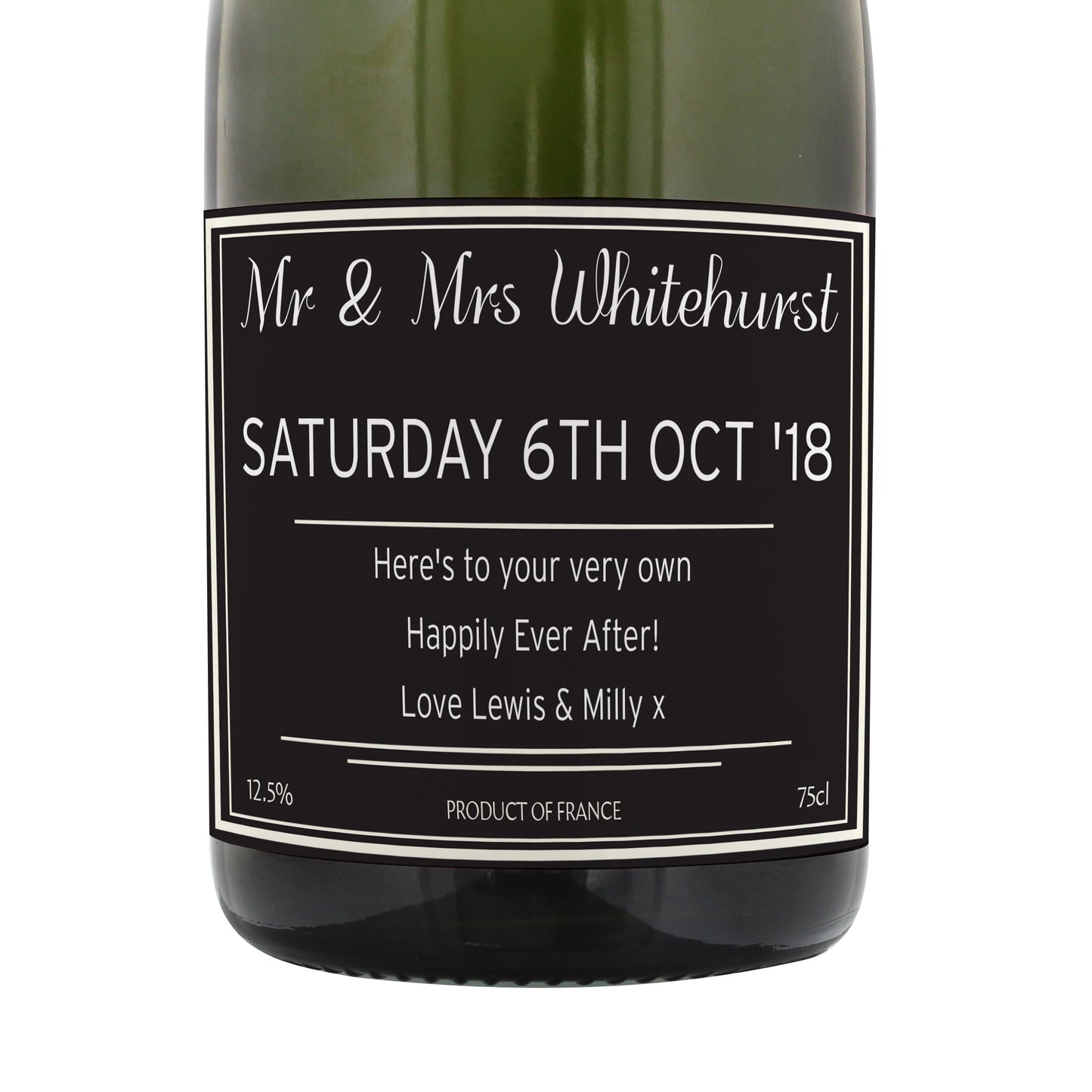 Personalised Classic Champagne