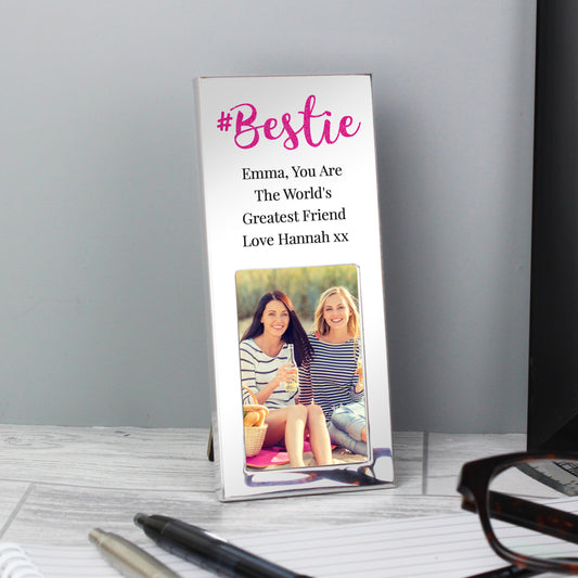 Personalised #Bestie 2x3 Photo Frame