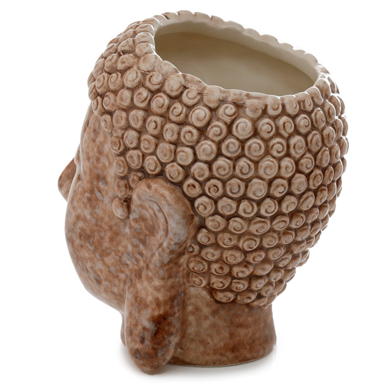 Decorative Ceramic Indoor Freestanding Planter - Thai Buddha