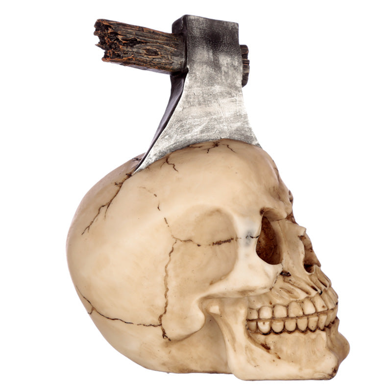 Axe Head Skull Ornament
