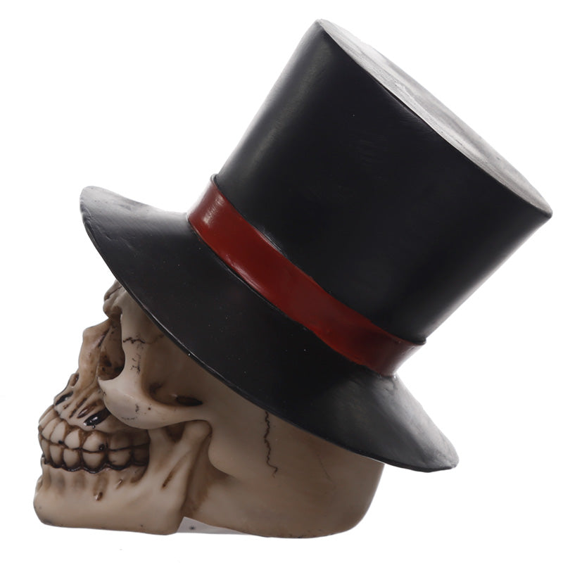 Gothic Wedding Day Skull Groom Ornament