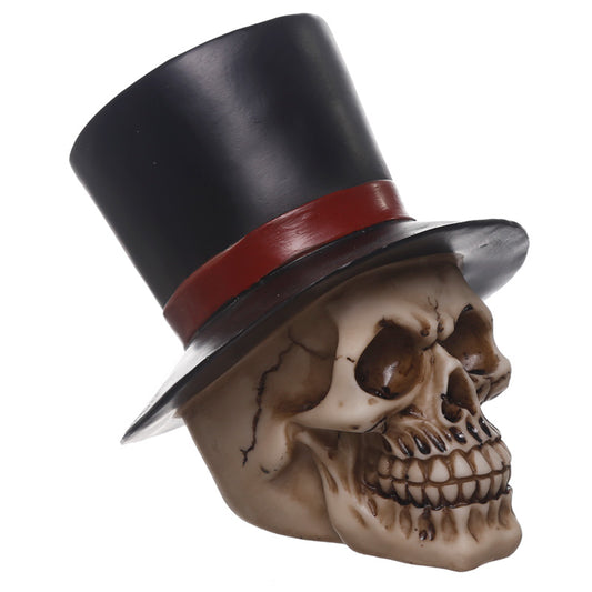 Gothic Wedding Day Skull Groom Ornament