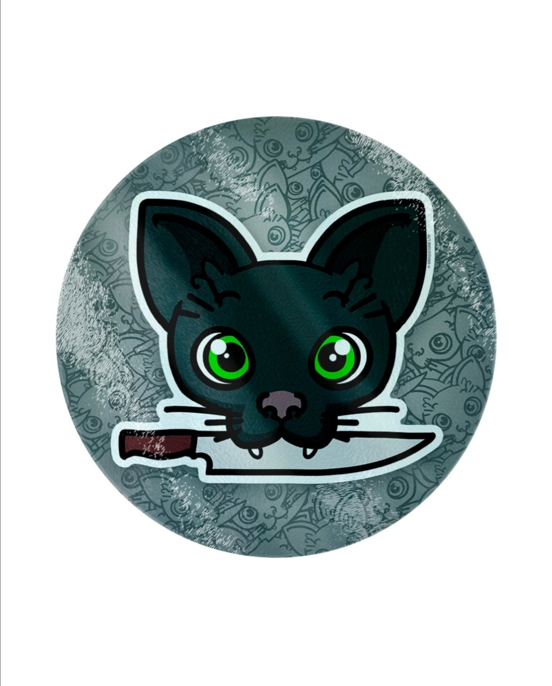 Evil Kit Glass Chopping Board