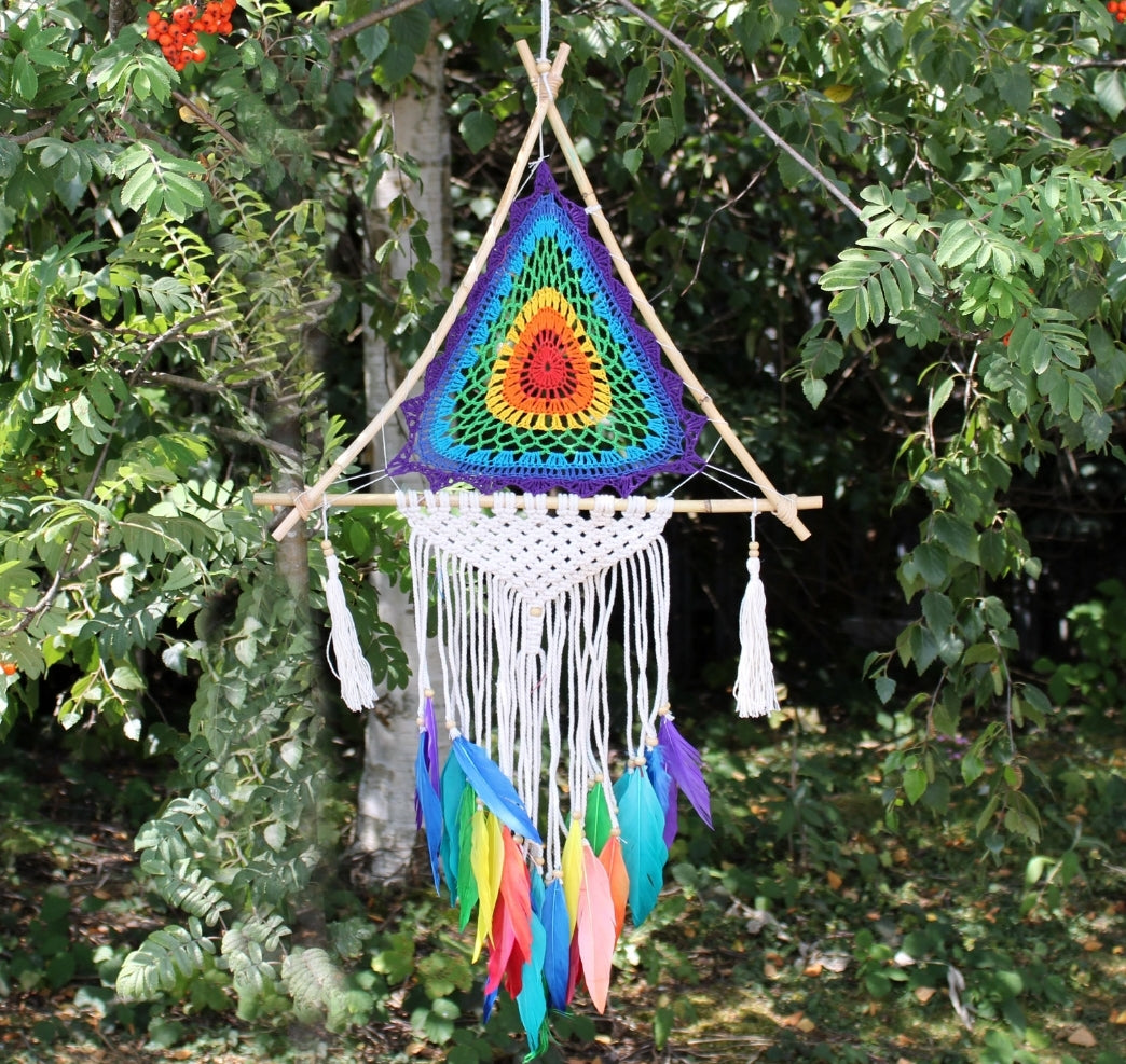 Bali Dreamcatchers - Large Multi Pyramid
