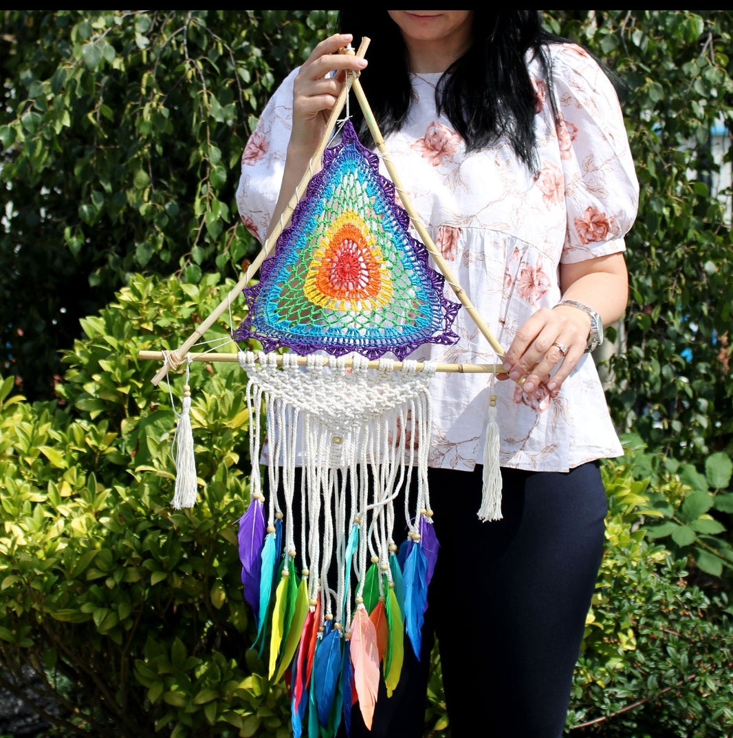 Bali Dreamcatchers - Large Multi Pyramid