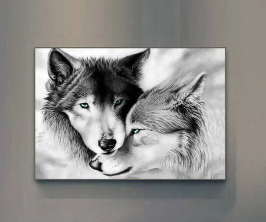 Diamond Art ~ Wolves