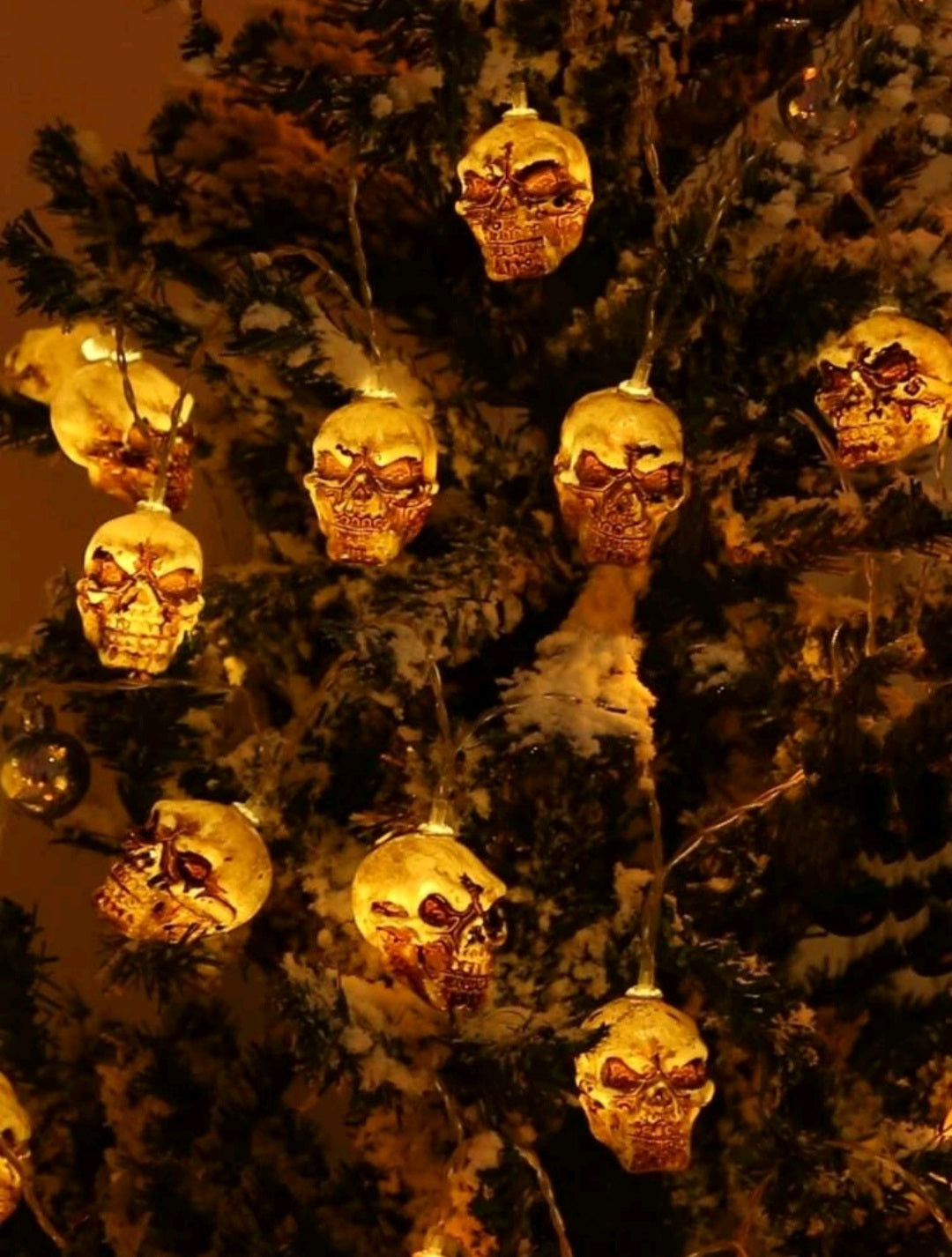 Skull String Lights