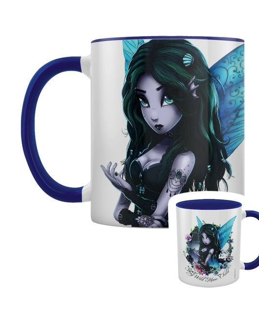 Hexxie Brooke Stay Wild Moon Child Blue Inner 2-Tone Mug
