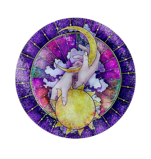 Night & Day Glass Chopping Board