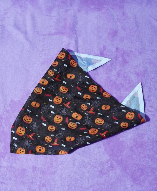 Halloween Pumpkin Pet Bandana