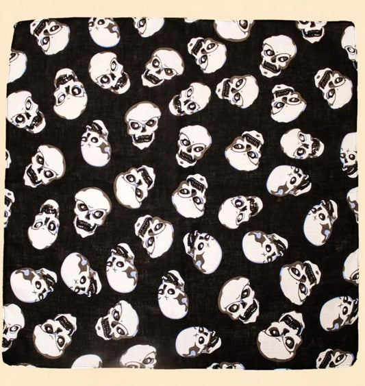 Skull Print Bandana