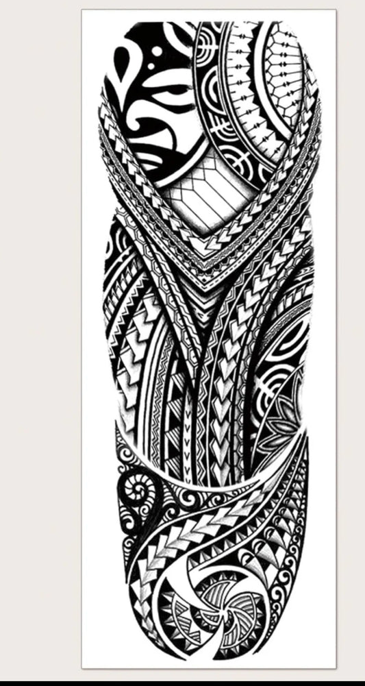 1sheet Mechanical Graphic Tattoo Sticker