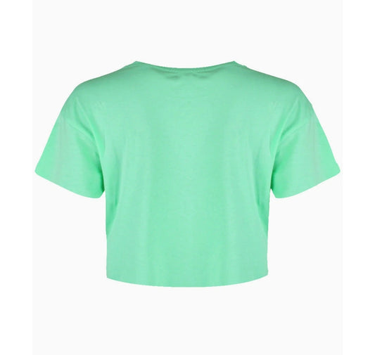 Spooky Cat Summoning Spirits Peppermint Boxy Crop Top