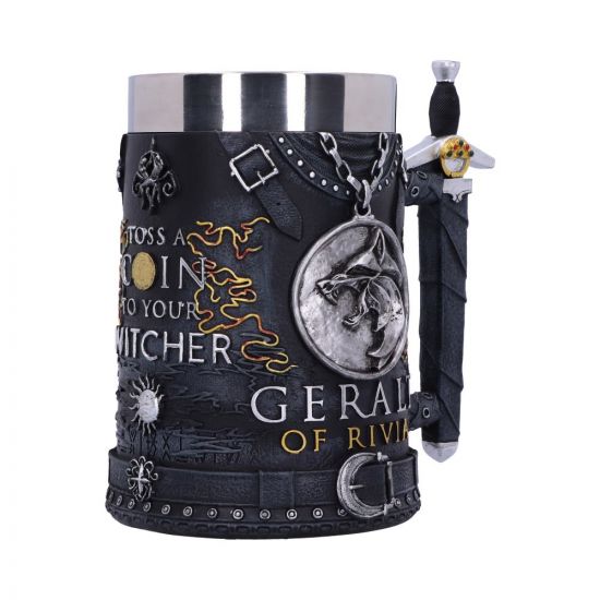 The Witcher Geralt of Rivia Tankard 15.5cm