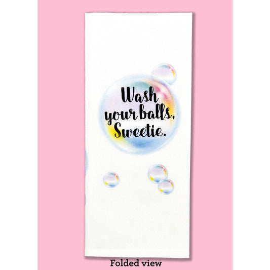 Wash Your Balls, Sweetie Dishtowel