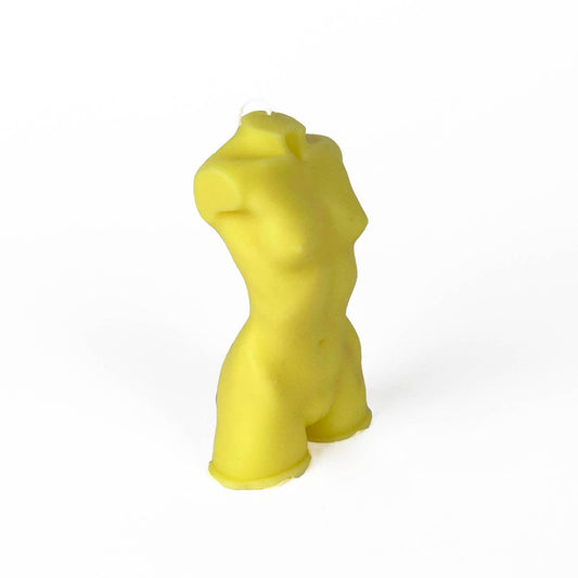 Female Vagina body candle, sex positive queer merchandise